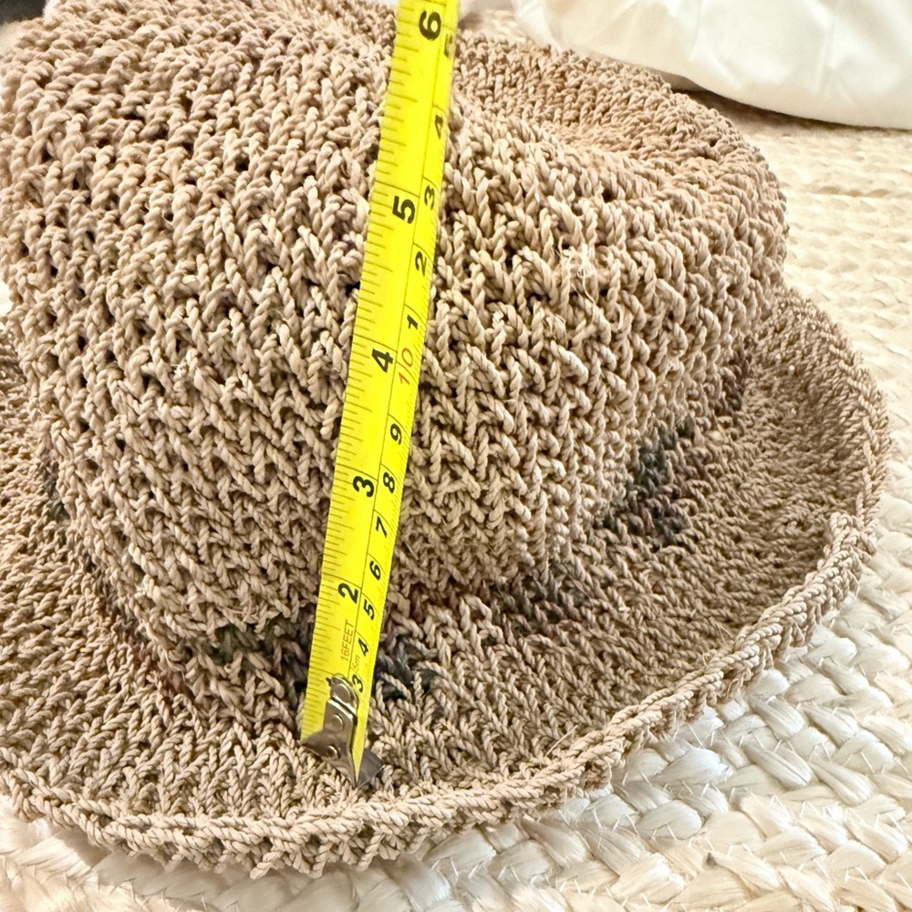 Grace Collection woven hat - Picture 5 of 9